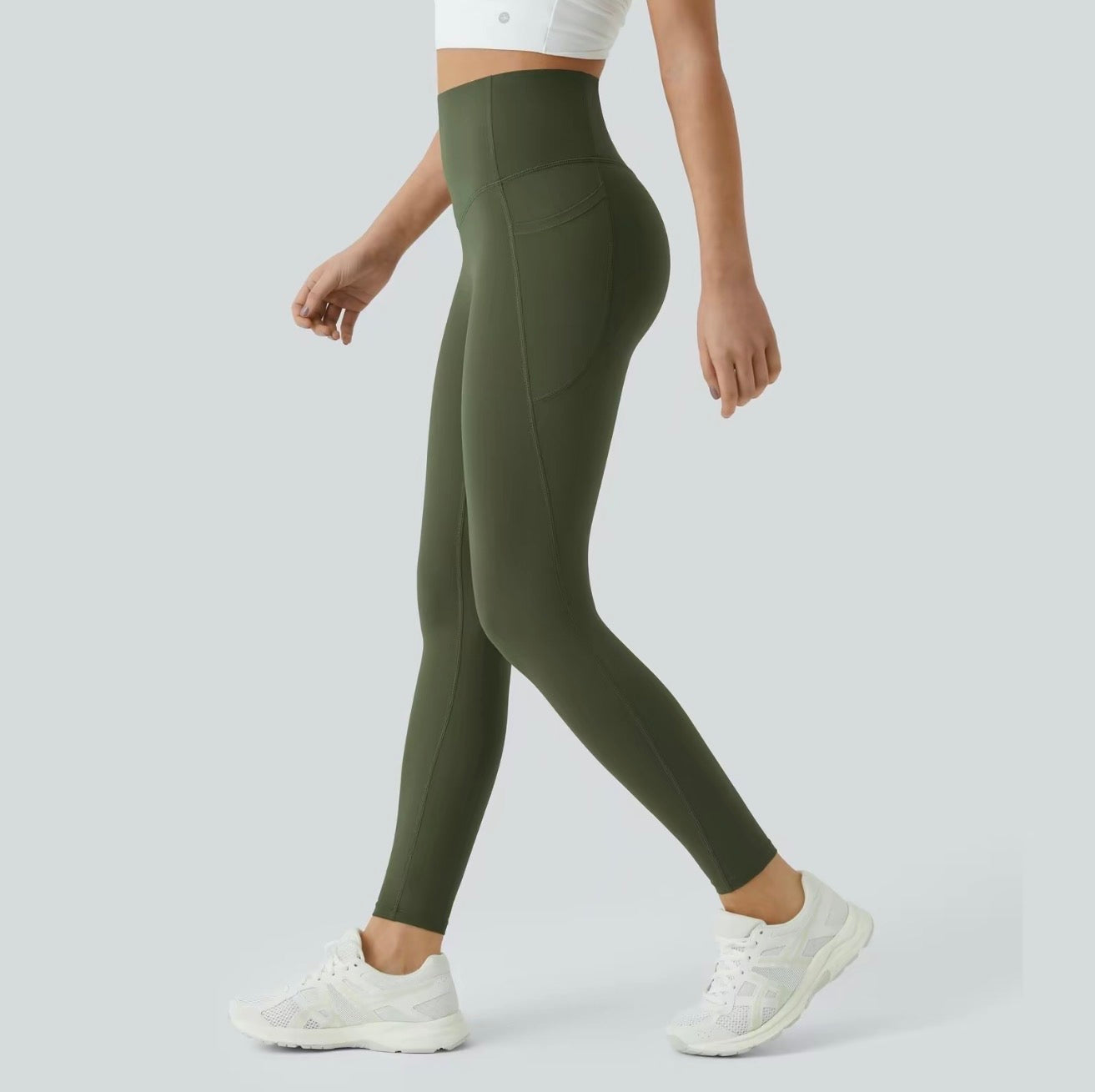 Velari® High-Waisted Tummy Control Pocket Training Leggings