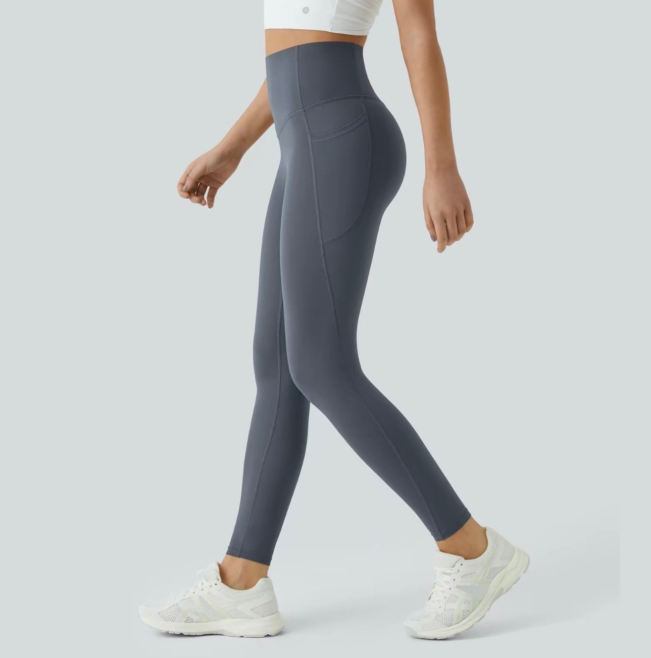 Velari® High-Waisted Tummy Control Pocket Training Leggings