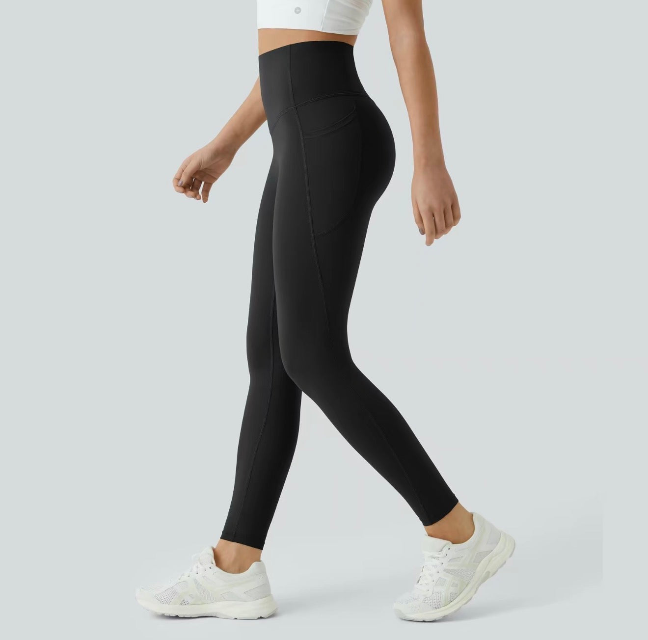 Velari® High-Waisted Tummy Control Pocket Training Leggings