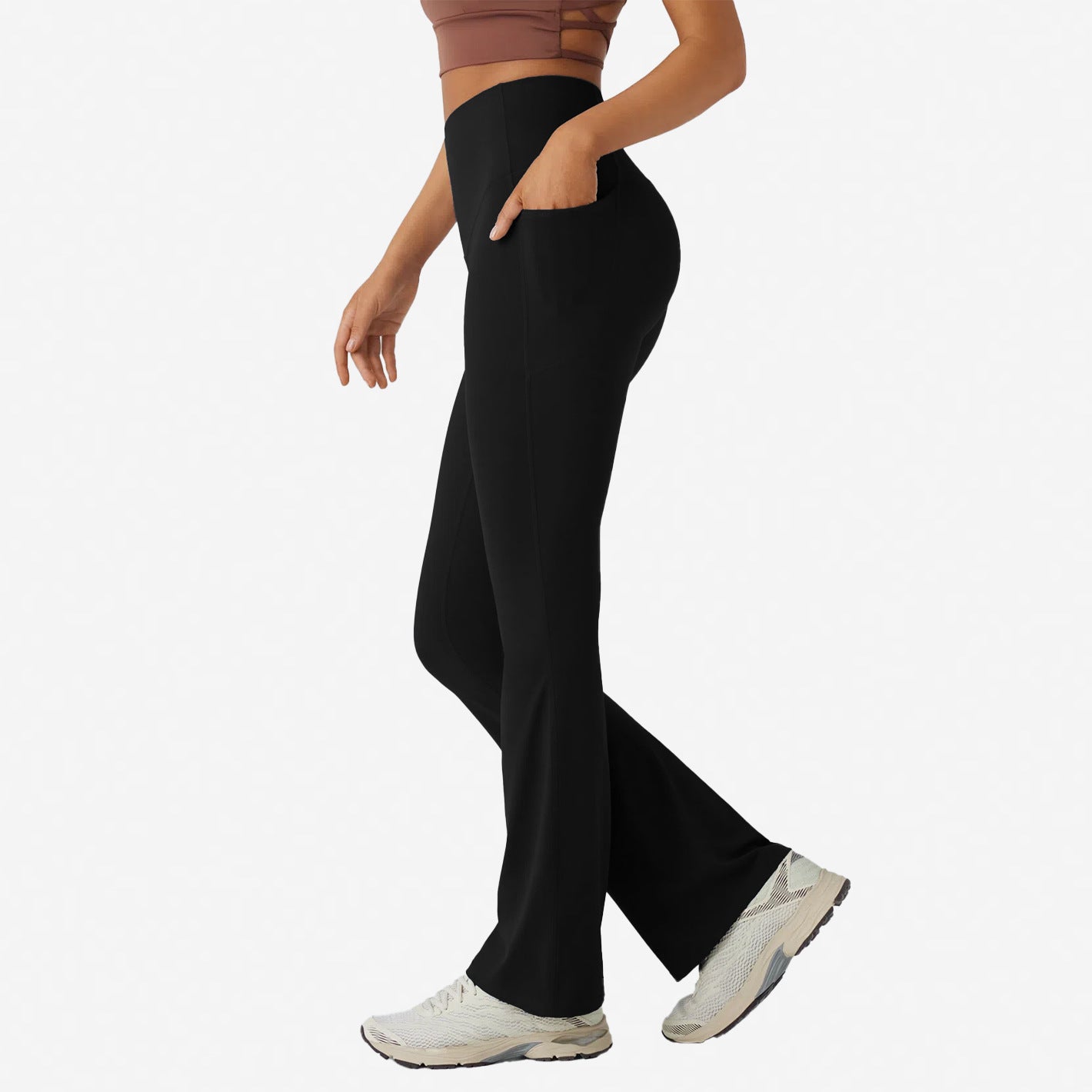 Velari® High-Waisted Tummy Control Pocket Training Leggings